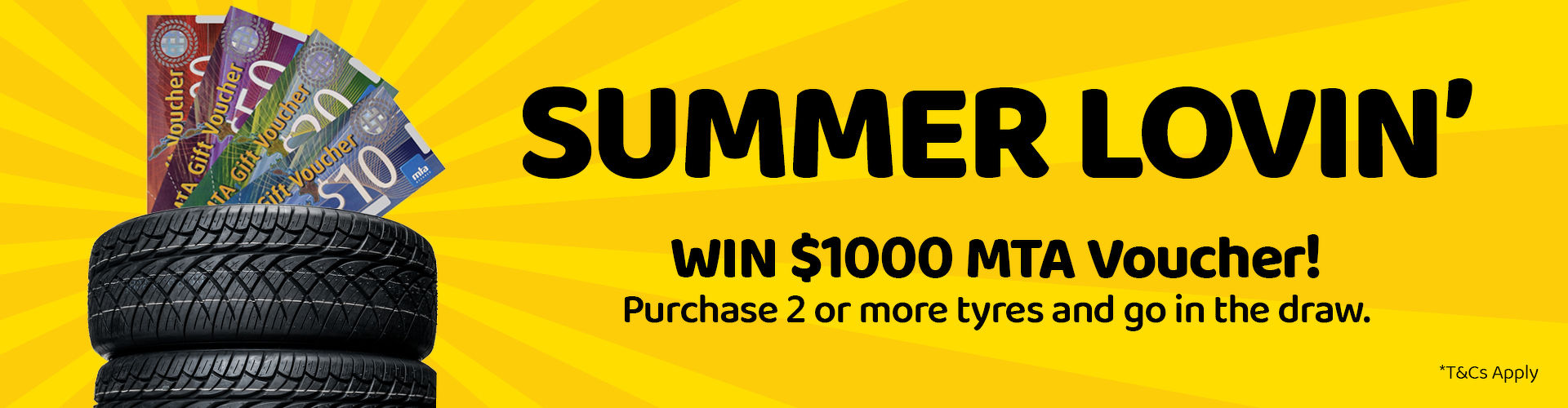 Summer Lovin' - Win $1000 MTA Voucher!